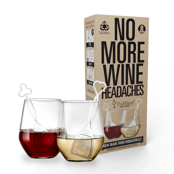 No More Wine Headaches-Eco Friendly Wands