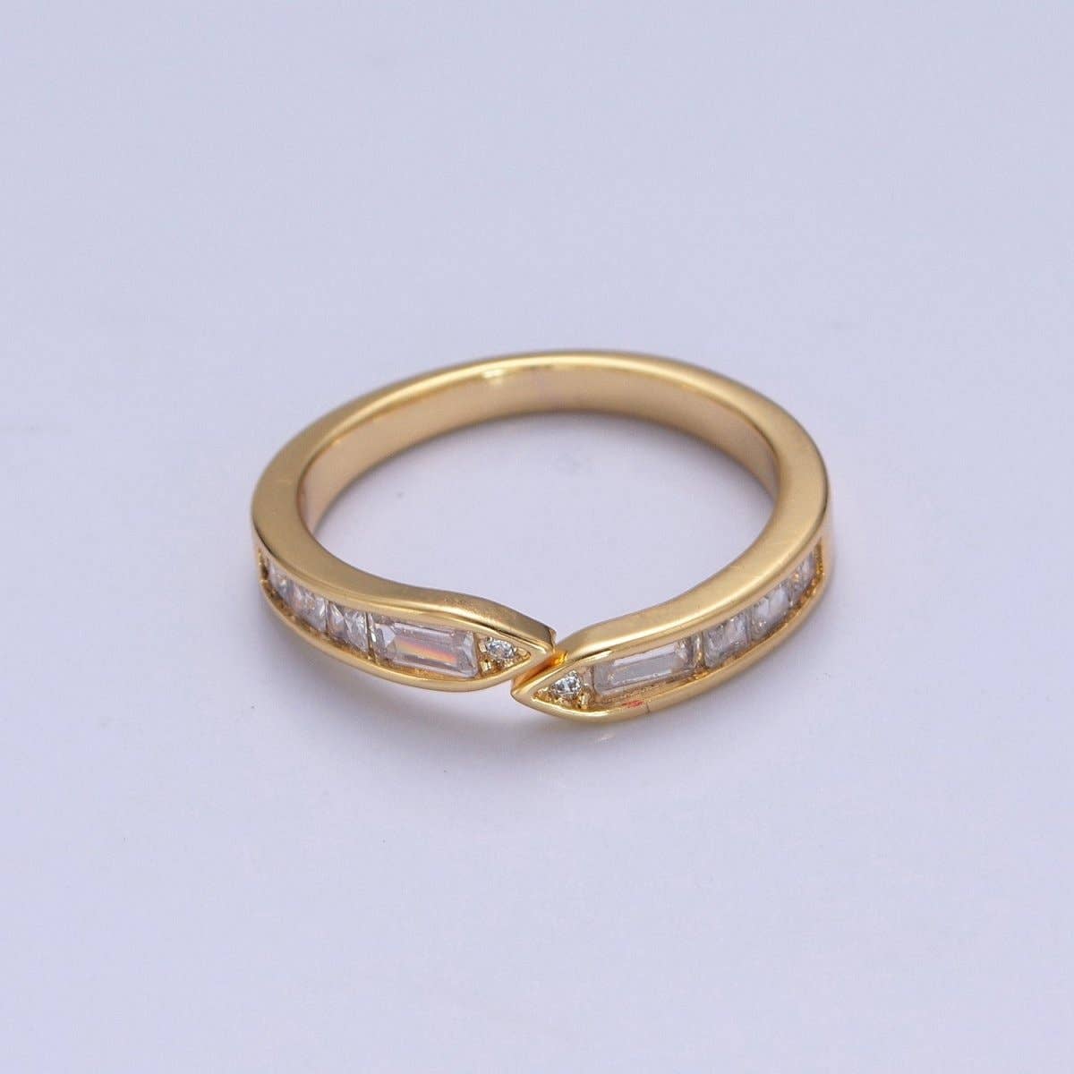 Minimalist Baguette Ring