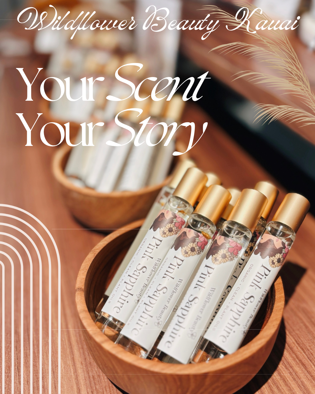 Wildflower Perfume Spray- 5 Scents: Coco-Amber