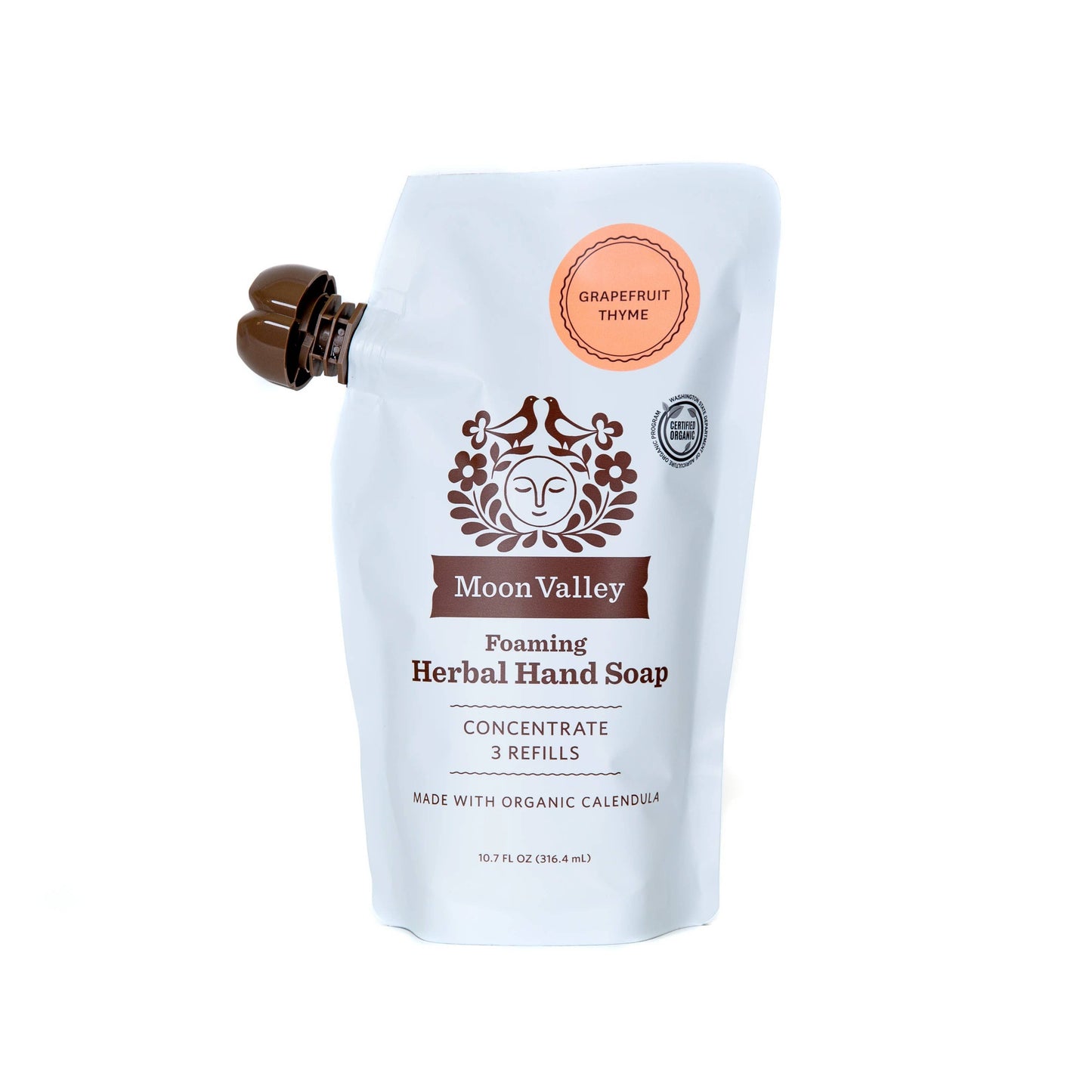 Grapefruit Thyme Foaming Herbal Hand Soap Concentrate