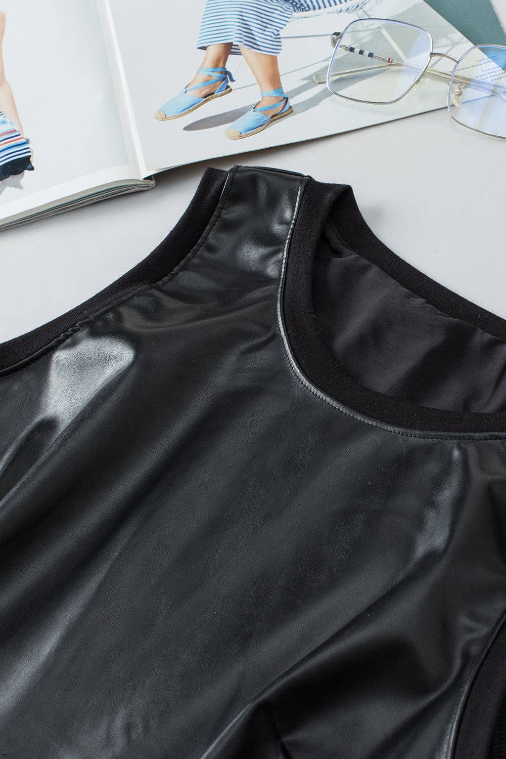 Leather Weather Tank