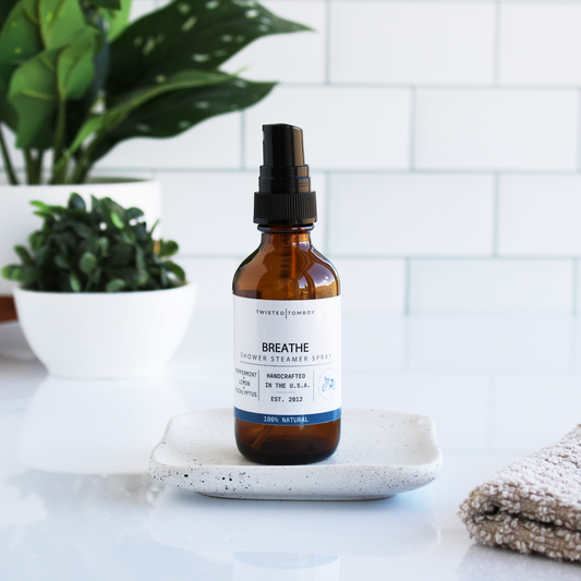 Shower Steamer Spray | 100% Natural NEW PACKAGING: Breathe (Eucalyptus+Peppermint+Lemon)