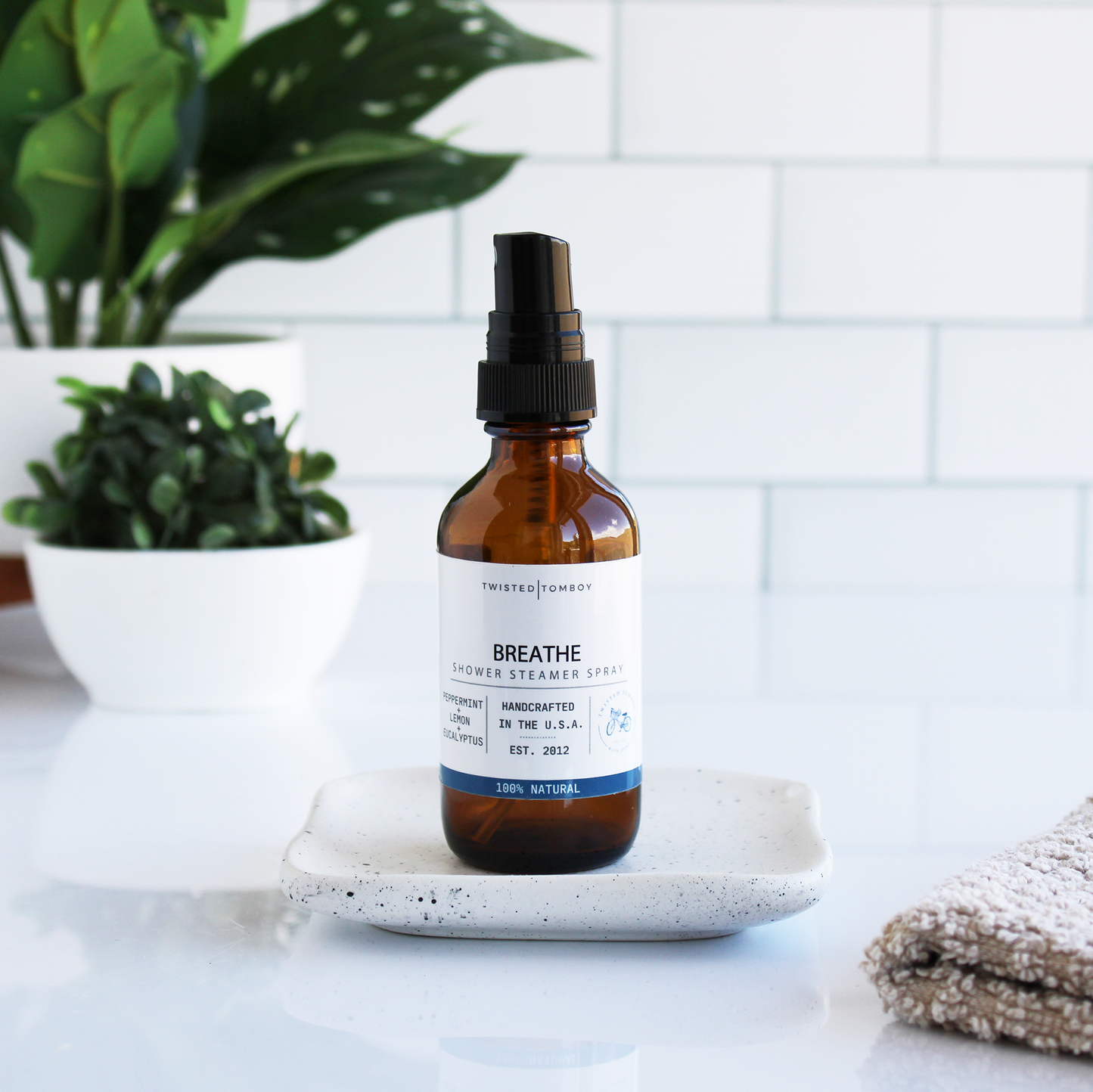 Shower Steamer Spray | 100% Natural NEW PACKAGING: Fresh Start (Grapefruit+Bergamot+Lemon)