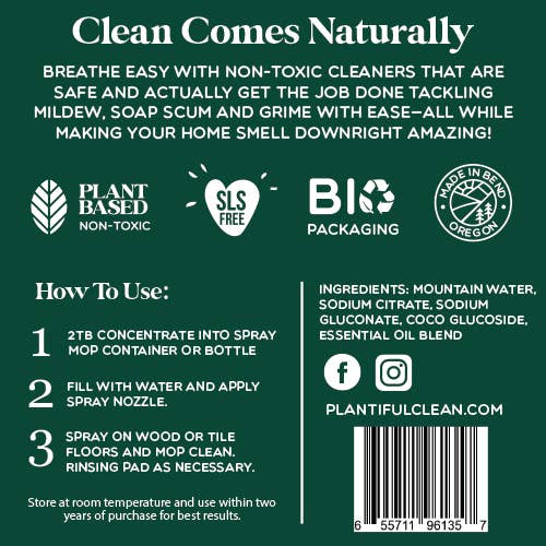 Floor Cleaner Concentrate 2x: Rosemary & Lemon