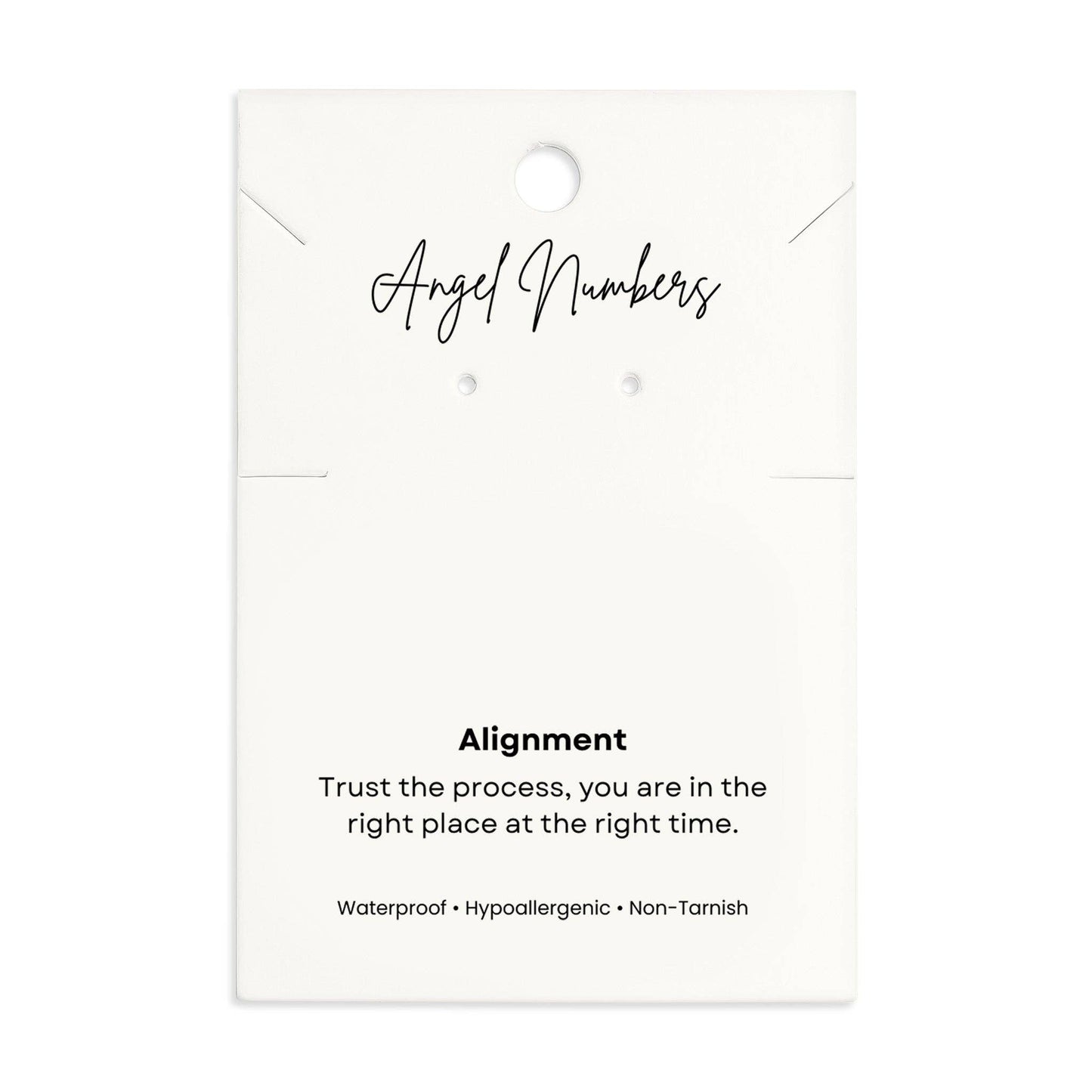 Angel Number Display Cards (Necklaces, Earrings, Bracelets): 999 / Release