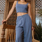 Work It! HIGH WAIST PLEATED WIDE LEG PANTS