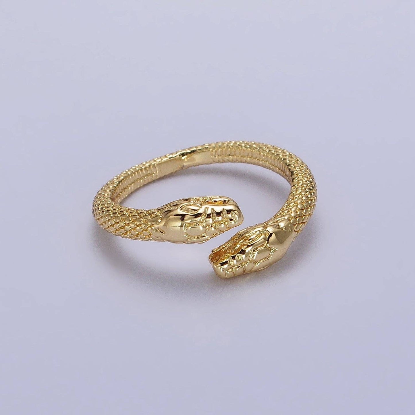 Dainty Gold Snake Ring