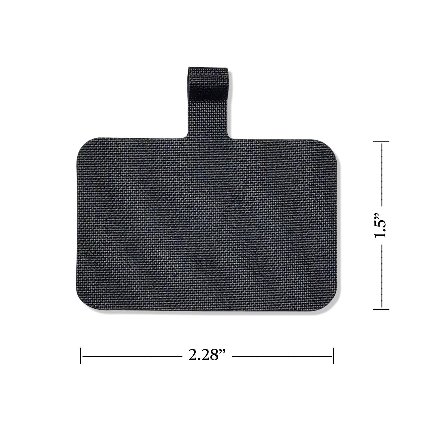Clip & Go Phone Card Insert: Black