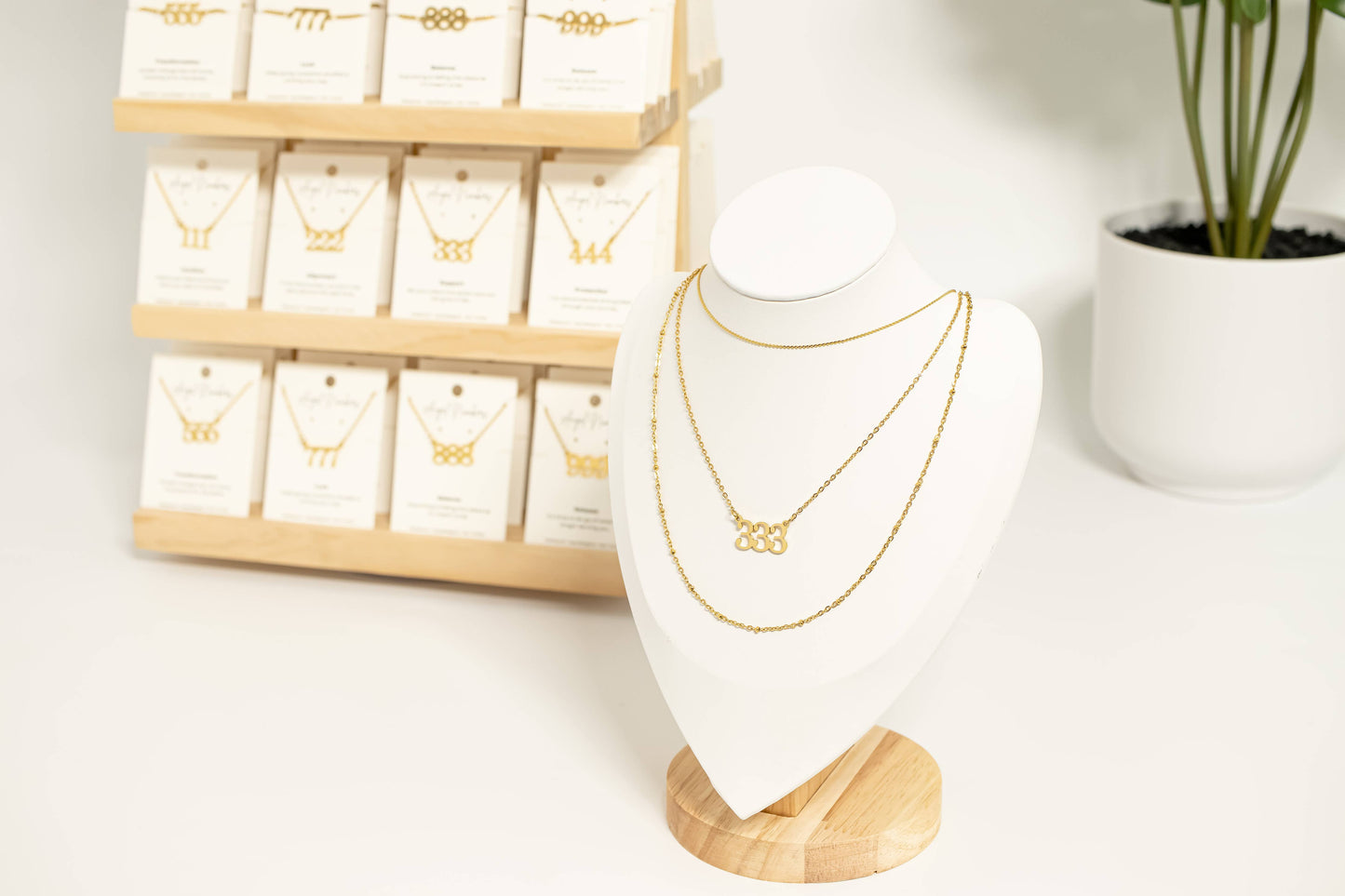 Angel Number Display Cards (Necklaces, Earrings, Bracelets): 555 / Transformation