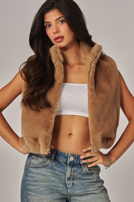 Cozy-Chic Teddy Vest