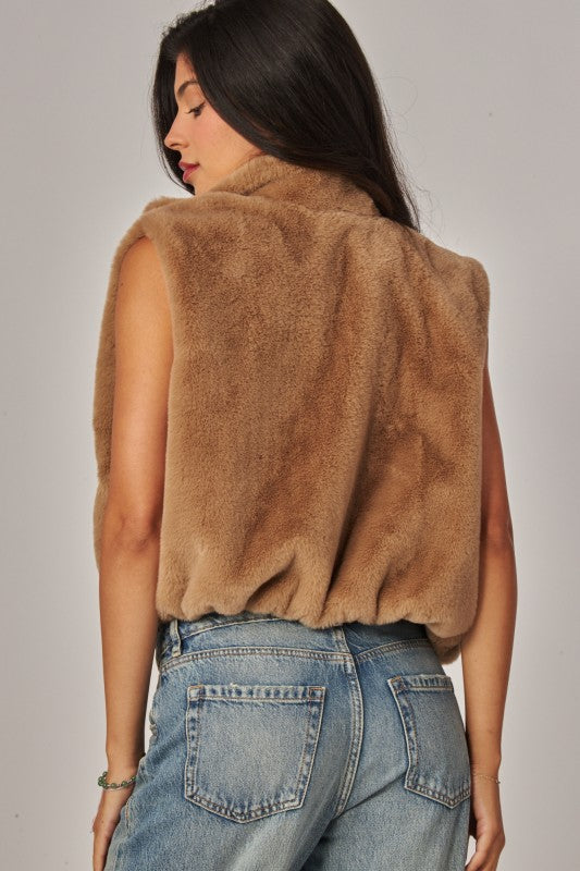 Cozy-Chic Teddy Vest