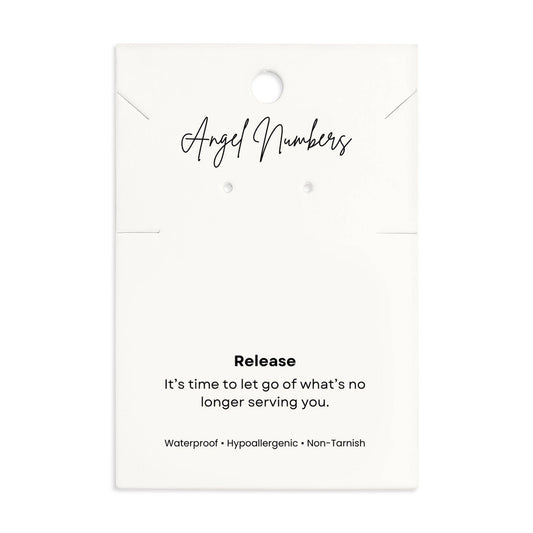 Angel Number Display Cards (Necklaces, Earrings, Bracelets): 999 / Release