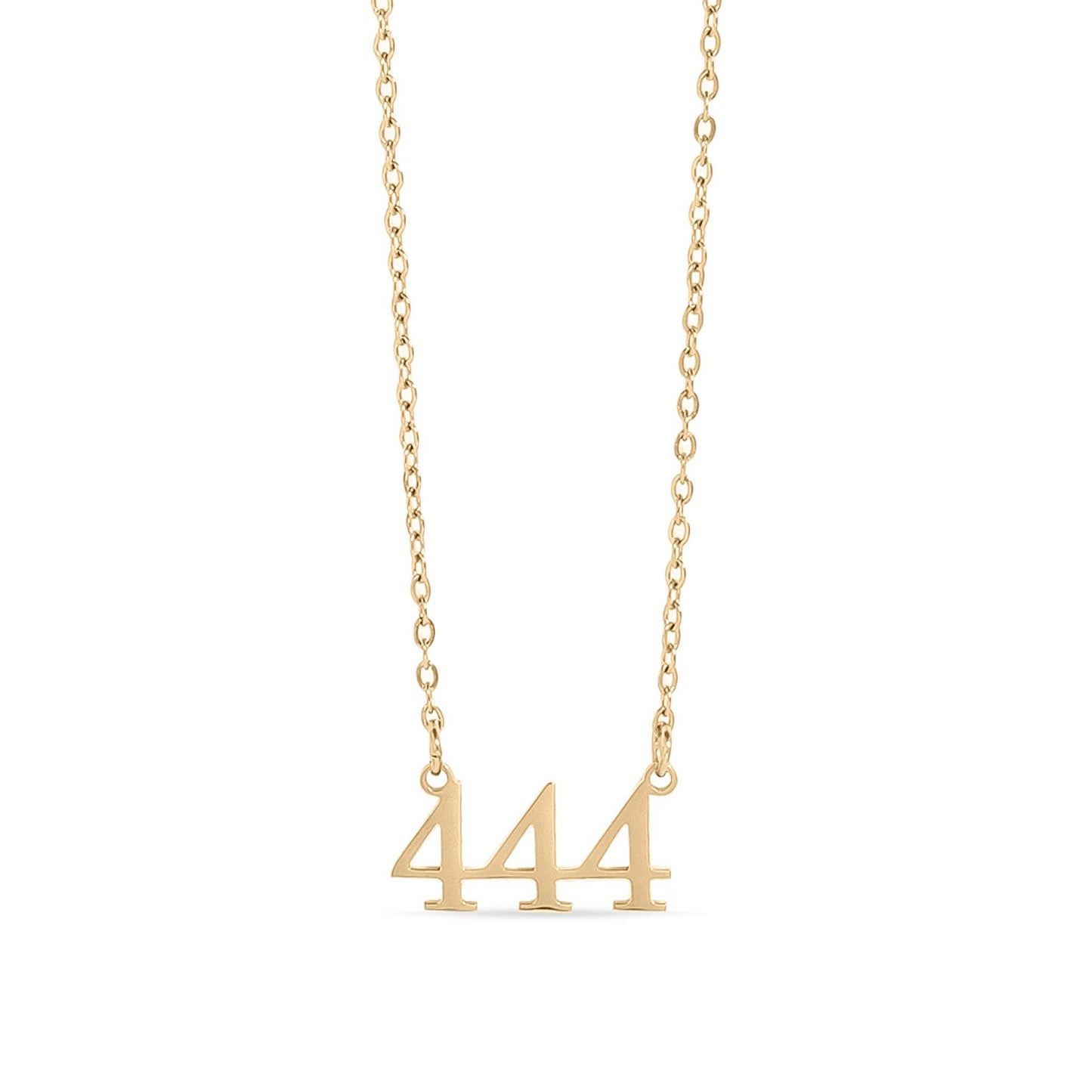 Angel Number Necklace / 888