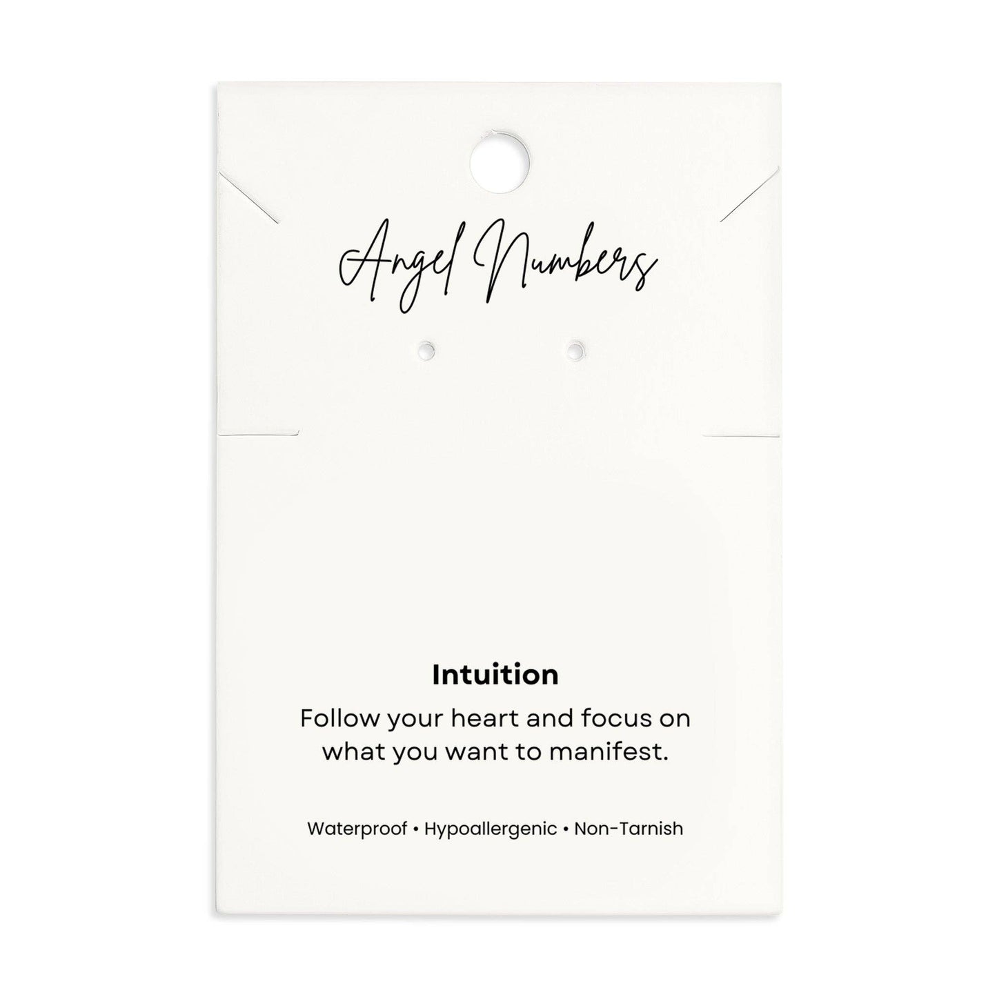 Angel Number Display Cards (Necklaces, Earrings, Bracelets): 555 / Transformation