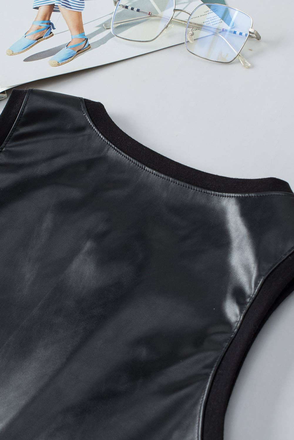 Leather Weather Tank