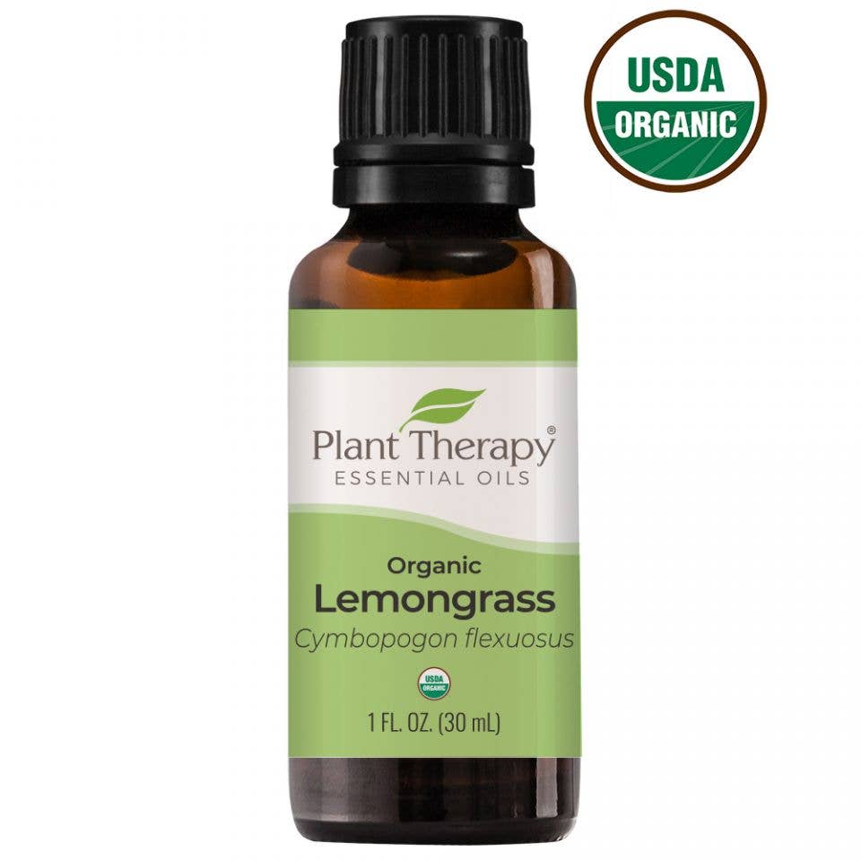 Organic Lemongrass Essential Oil 30 mL