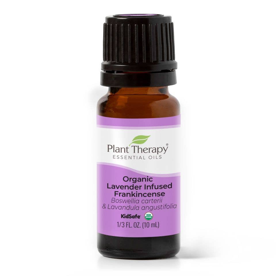 Organic Lavender Infused Frankincense Essential Oil 10 mL