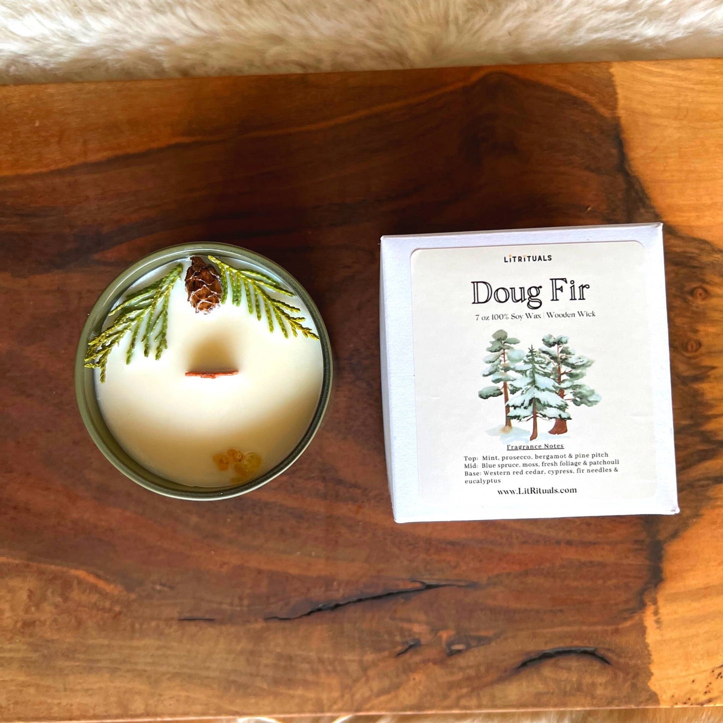 Doug Fir Soy Candle - Holiday Collection