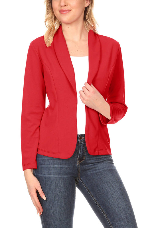 Red Hot Fitted Blazer
