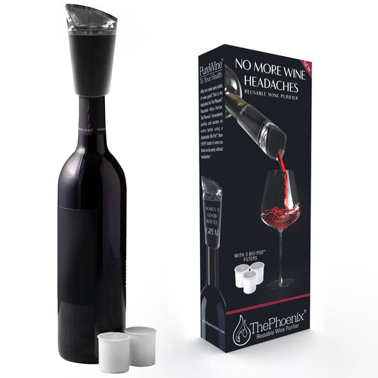 The Phoenix Noir Starter Kit, Wine Purifier & Aerator