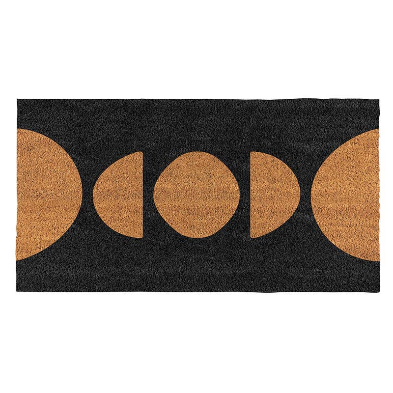 Modern Black Doormat