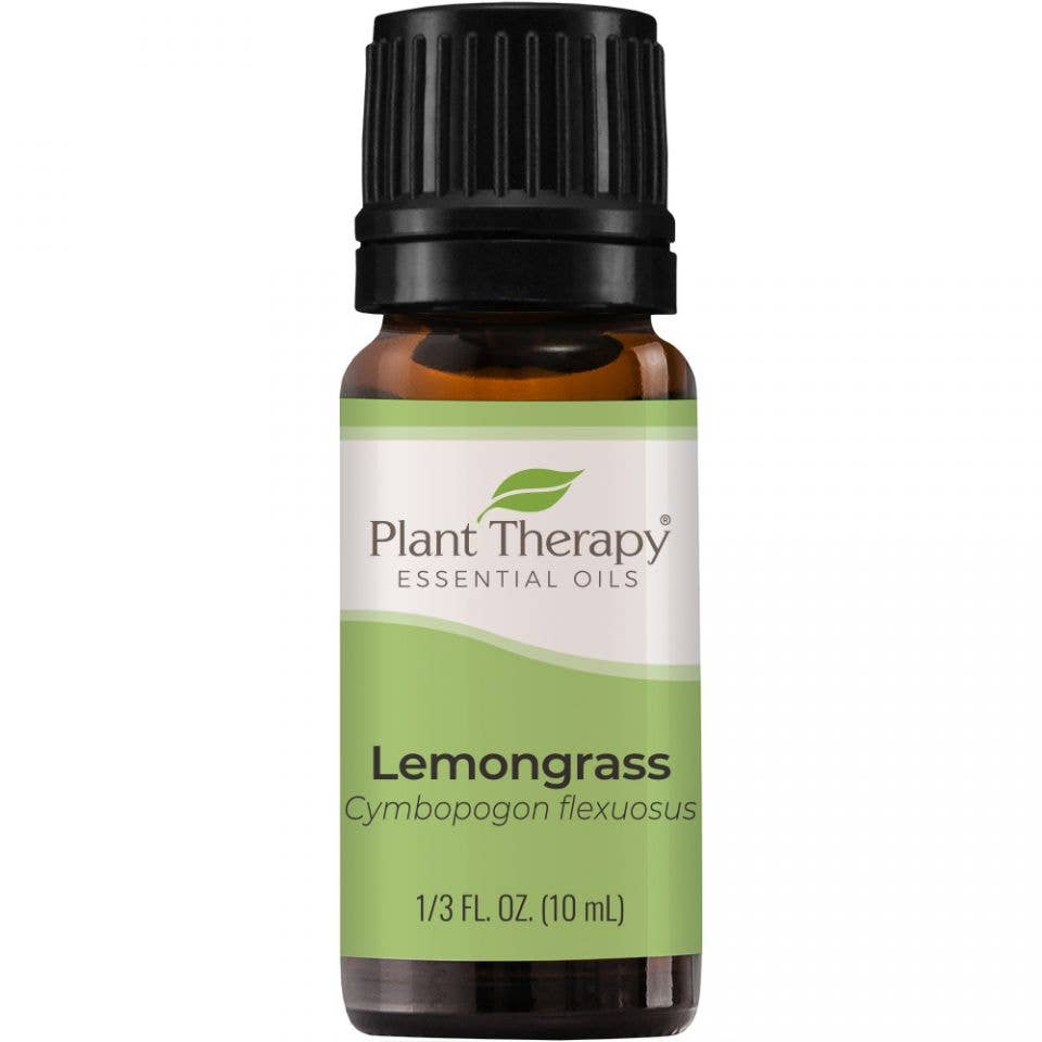 Organic Lemongrass Essential Oil 10 mL