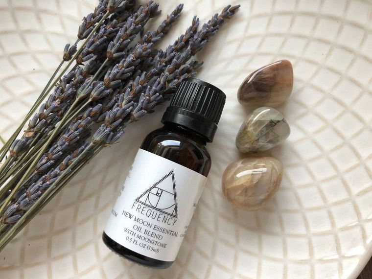 New Moon with Moonstones essential oil