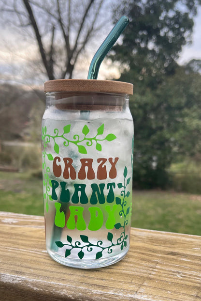 Glass Can Cups 20 oz
