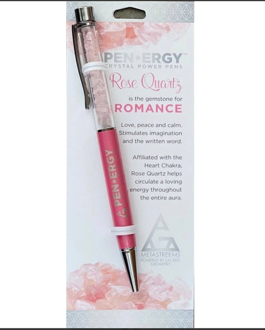 Pen•Ergy crystal power pens